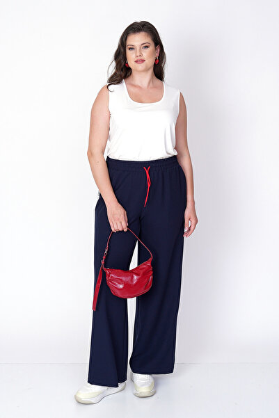 Büyük Moda Широки панталони с ивици