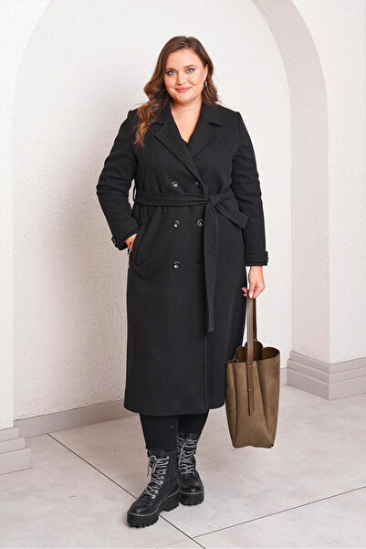 Büyük Moda διπλό πέτο ΠΑΛΤΟ ΚΑΣΕ