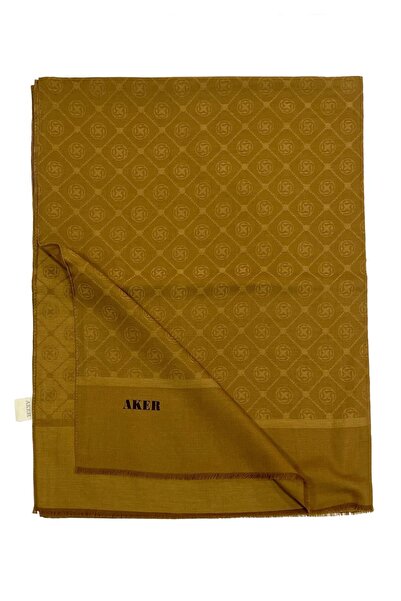 Aker Cotton Şal - Açık Kahve 930