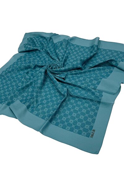 Aker Φουλάρι Turquoise Elegance Monogram 1090500-923