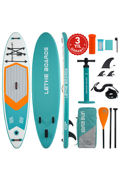 lethe boards 3 yıl Garantili EOS Sup Paddle Board 3 Finli 335x84x15cm-Full Se...
