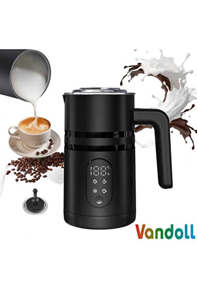 vandoll جهاز تبخير الحليب الكهربائي 5 في 1 متعدد الوظائف لصنع رغوة الحليب الس...