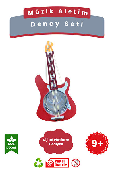 Lapin Deney Atölyesi Müzik Aletim – Kendin Yap DIY Deney Bilim Seti