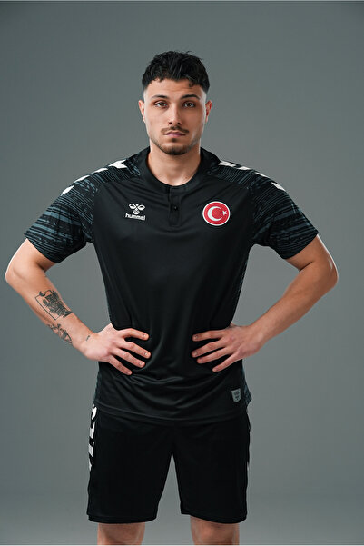 hummel National Team Line Camping T-Shirt Black