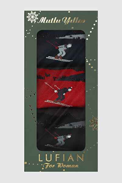 Lufian Σετ Γυναικείες Κάλτσες Μαρία 3 τεμαχίων Standard