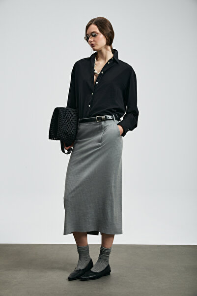 Lufian Γυναικεία φούστα Emily Γκρι