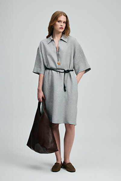 Lufian Γυναικείο Φόρεμα Fairy σε Γκρι