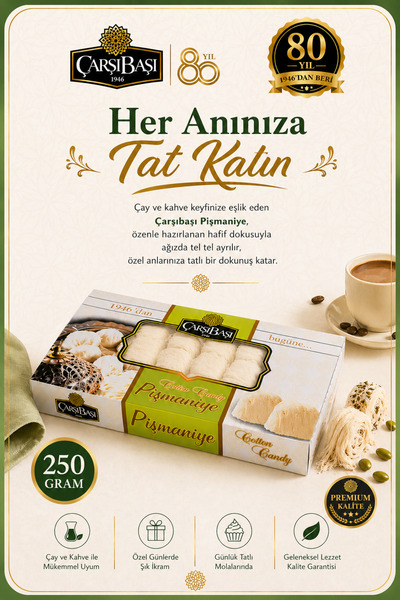 çarşıbaşı Pişmaniye 250 Gram