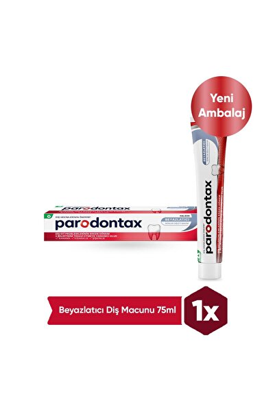 Parodontax Beyazlatıcı Diş Macunu 75 ml 1+1