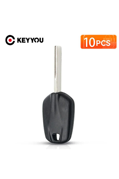 Choice KEYYOU 10PCS HU83 Uncut Blade Transponder Car Key Shell Case Fob For C...
