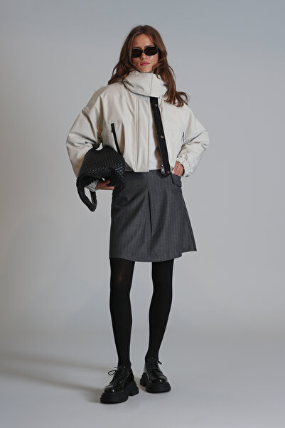 Lufian Carol Women's Skirt - Gray Design