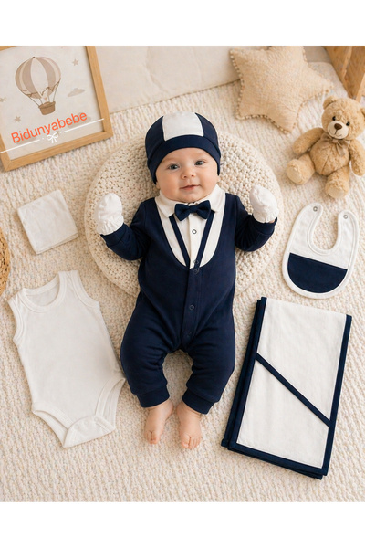 cles couture Bidunyabebe Premium Baby Boy 7 Piece Hospital Discharge Set – Na...