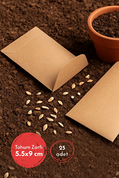 Bimotif Φάκελος Kraft Seed, 5,5x9 cm 25 Τεμάχια