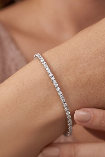 Iryum Pırlanta Suyolu Altın Bileklik - 1.23ct (E-F vs)