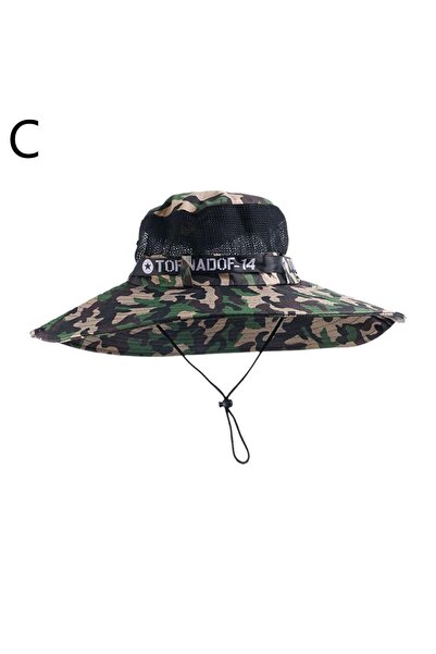 Choice C Summer Large Sun Hat Men Women Breathable Fishing Caps Sun UV Protec...