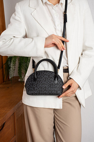 POLOGRAND London Αυθεντική γυναικεία μίνι τσάντα χειρός και ώμου με ρυθμιζόμε...