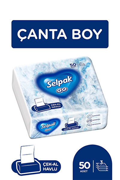 Selpak Go Çek-Al Havlu 12*50 Yaprak