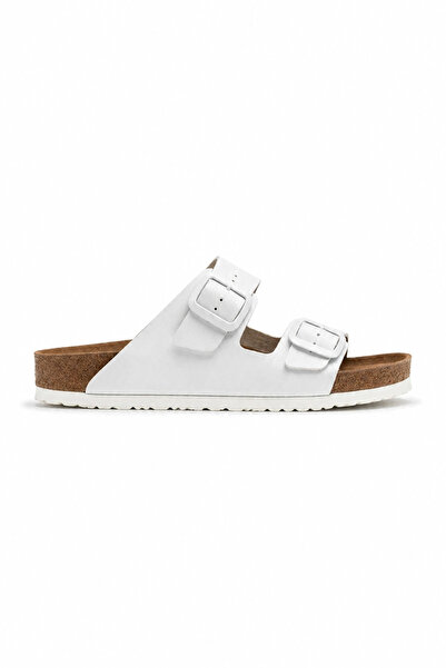 Sivarro Παντόφλες Fuga Comfort White Unisex με διπλή πόρπη – Ορθοπεδικές, Ελα...