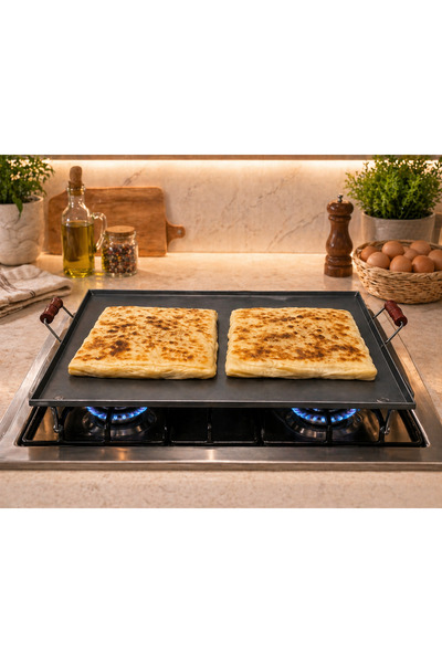 Stove Top Square Sheet Pan Pancake Phyllo Bread Flatbread Plate Barbecue Meatballs Hair Roasting Pan Curled