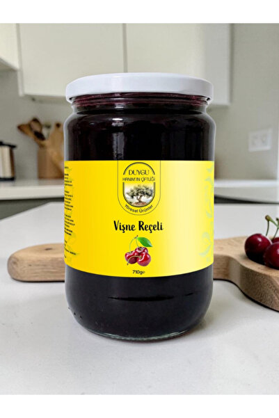 DUYGU HANIM'IN ÇİFTLİĞİ Vişne Reçeli 710 Gr (Kahvaltılık)