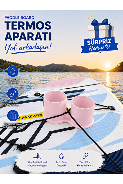3B Paddle Board Sup Board Kano İkili Termos Kupa Eşya Tutucu Aparat