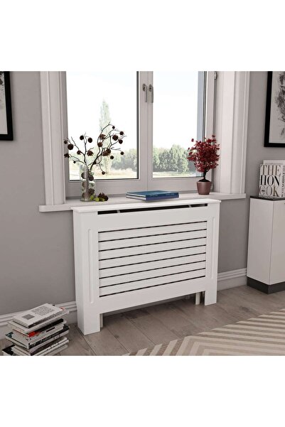 Concept Mască pentru calorifer, alb, 112x19x81,5 cm, MDF