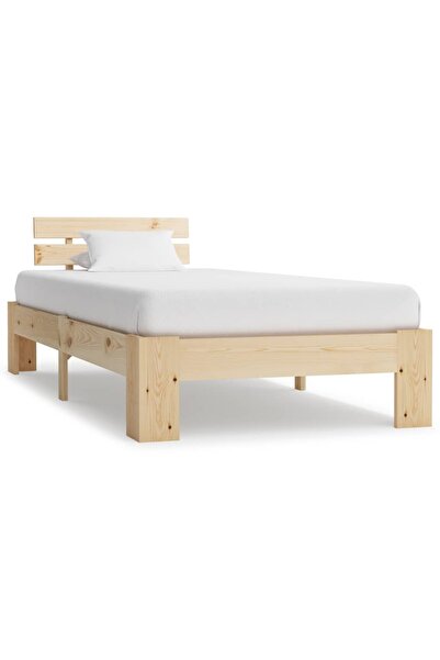 Concept Cadru de pat, 100 x 200 cm, lemn masiv de pin