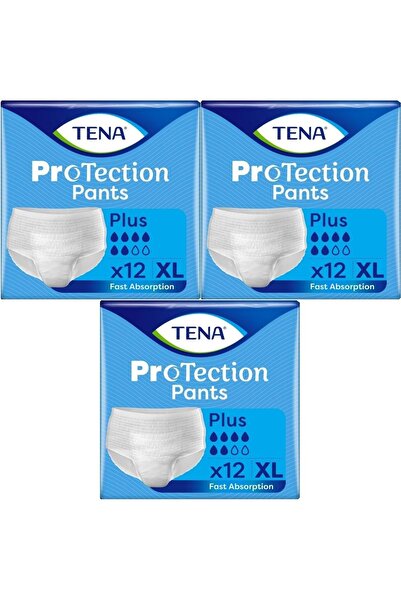 TENA ProTection Pants Plus Emici Külot Yetişkin Bezi XL - Ekstra Büyük - Extr...