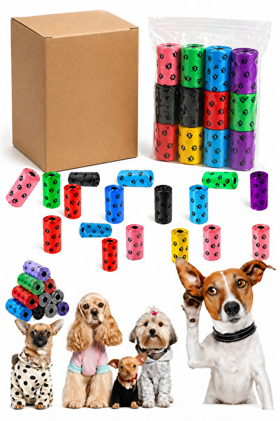 Kyrotech 300’lü Köpek Kaka Poşeti 20 Rulo, Sızdırmaz, Yırtılmaz, Dayanıklı Ev...