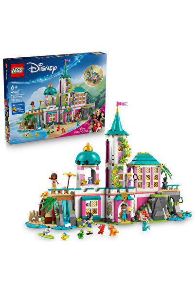 LEGO Castelul Prințeselor Disney și Animalele Regale (43267)