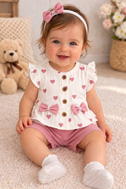 Floral Summer Baby Girl Set