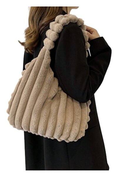 The Casius. Τσάντα ώμου από γούνα