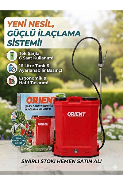 Orient ŞARJLI İLAÇLAMA MAKİNASI