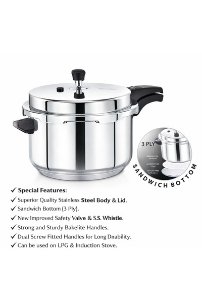 Seagull XPRESS Stainless Steel Pressure Cooker 1L
