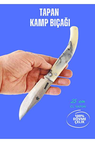 TAPAN BIÇAĞI Tapan Meyve Çakısı 26 cm Dövme Yay Çeliği