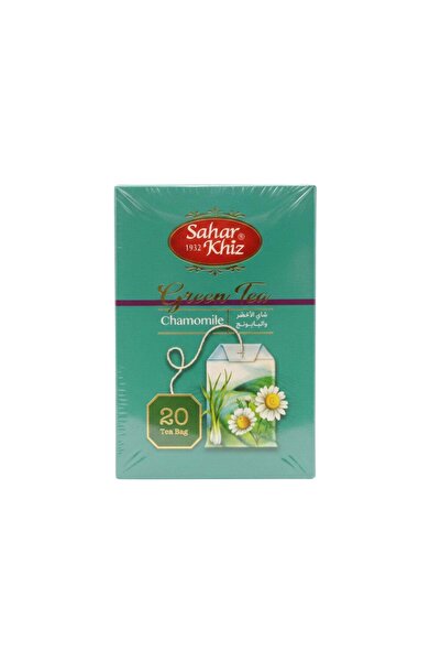 SAHAR KHİZ Green Tea with Chamomile 30g 20 Bags
