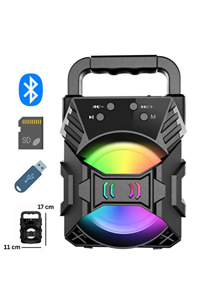 Abbruch Bluetooth Kablosuz Hoparlör Taşınabilir Mini Tasarım Ses bombası Led ...