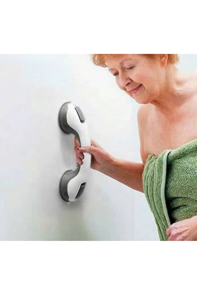 ORVİCA Vantuzlu Banyo Tuvalet Merdiven Emniyet Kolu Güvenlik Tutacağı Banyo V...