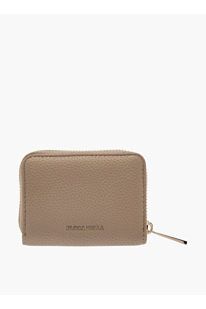 Flora Bella by Shoexpress Textured Cardholder with Zip Closure