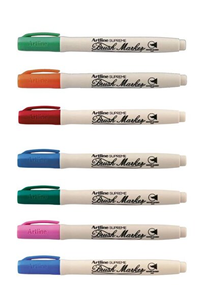 artline Supreme Brush Marker Boyama Seti 7'li
