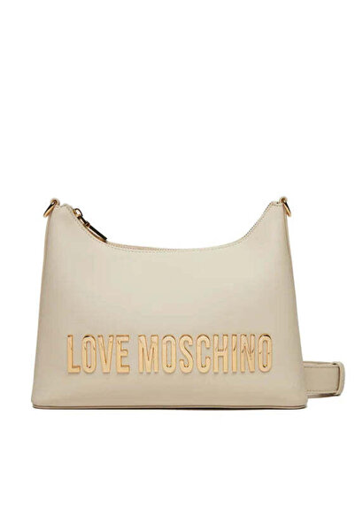 Moschino LM BORSA PU GRS AVORIO Τσάντα (JC4025PP1MKD0110) Γυναικεία
