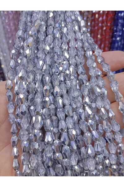 Ralp Moda Γυάλινες χάντρες 6*8 χιλιοστών κατάλληλες για κοσμήματα και τσάντες