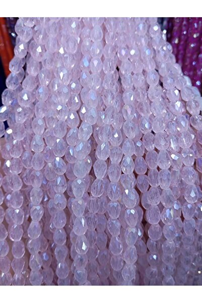 Ralp Moda Γυάλινες χάντρες 6*8 χιλιοστών κατάλληλες για κοσμήματα και τσάντες