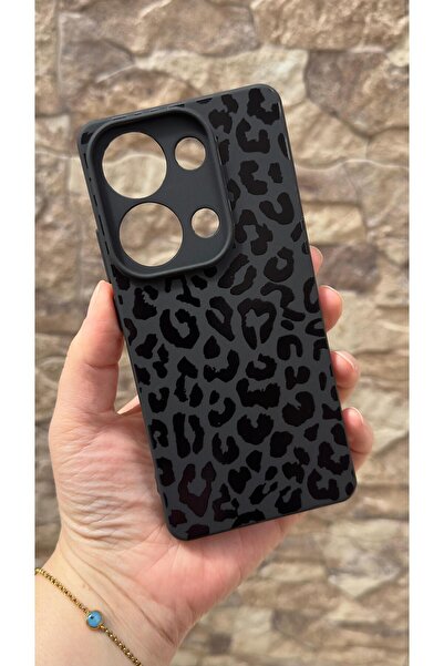 Vip Case Redmi Note 13 Pro 4G Uyumlu Leopar Desenli Silikon Darbe Emici Klasi...