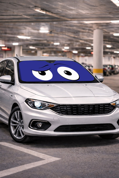 VİVİCA Dijital Baskılı Araç Ön Cam Güneş Koruyucu – Isı Koruyucu Oto Güneşlik...