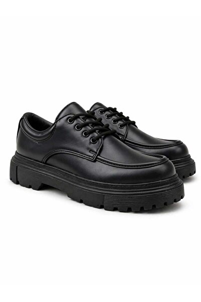 HV-X10 MEN's Casual Lace-Up Skin Classic Shoes CST-BLACK