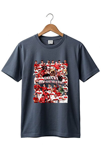 WİDİ Μπλουζάκι με στάμπα της Εθνικής Ομάδας του Παγκοσμίου Κυπέλλου Φανάριων ...