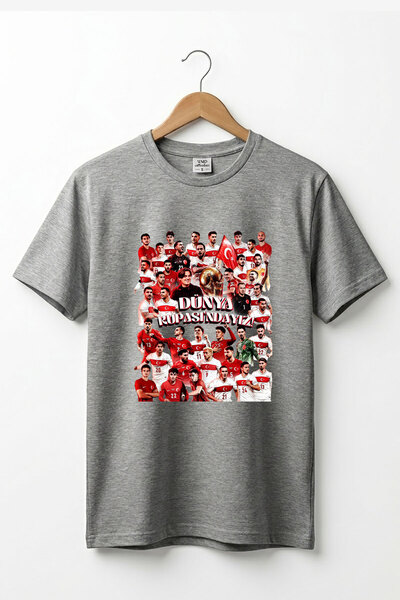 WİDİ Μπλουζάκι με στάμπα της Εθνικής Ομάδας του Παγκοσμίου Κυπέλλου Φανάριων ...