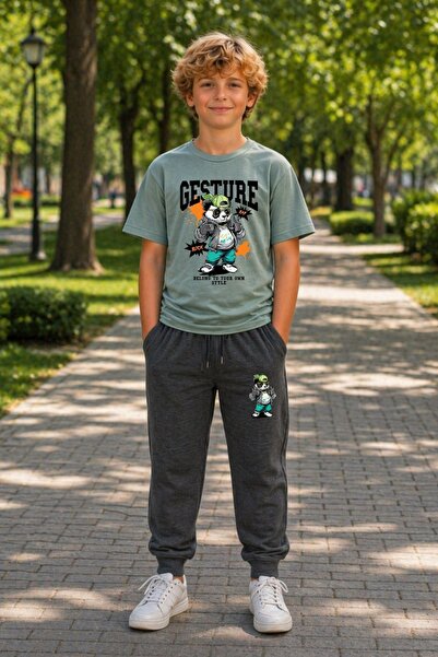 armicem ArmiKids Tricou cu imprimeu multicolor pentru băieți, nou sezon, set ...