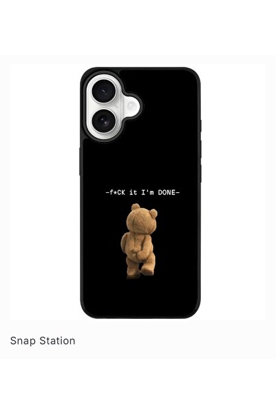 SNAPSTATIONRO Husa de protectie, MagSafe, iPhone 17 - Ted_Bear_Scratch